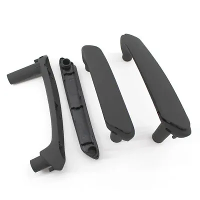 Kit Black LH & RH Door Pull Handle Fit For VW Passat B5.5 98-05 3B4867180B 4DR • $27.79