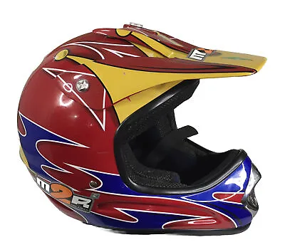 M2R OX350 Speed Media Helmets Sports Motorcycle Off Rd Dirt Bile Size M • $39.99