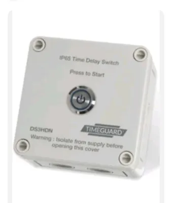 £37 • Buy Timeguard BoostMaster DS3HDN IP65 Outdoor Time Delay Switch Heating Lighting New