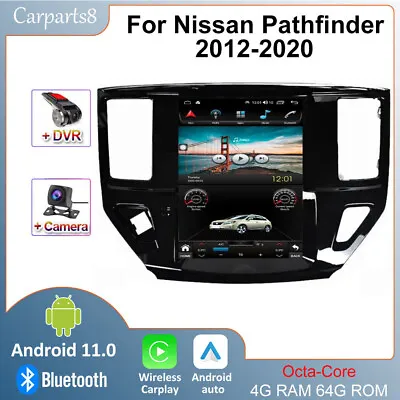 10.4  Tesla Android Car Radio Stereo For Nissan Pathfinder 2012-2020 GPS Navi • $599.99