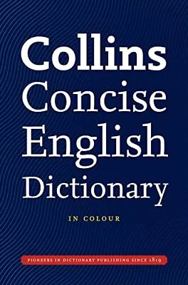 Collins Concise English Dictionary (Collins Concise) By COLLINS Hardback Book • £3.49