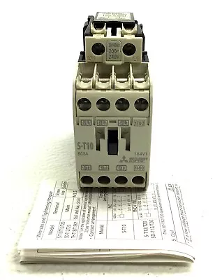 New Mitsubishi S-t10bcsa Magnetic Contactor / Starter 200/240-v/coil • $22.49