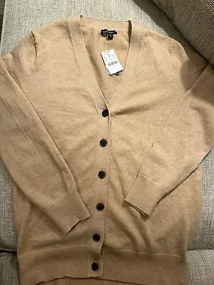 Womens Cardigan Sweater J Crew Size Medium NWT • £32.81