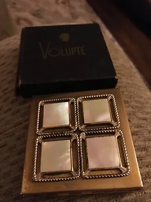 Volupte Mother Of Pearl Gold Compact • $14