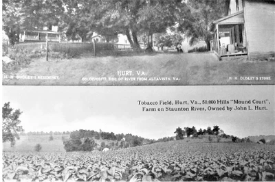 $4.99 • Buy Dudley Residence Store Tobacco Field Hurt Virginia VA 4x6 Reprint Photo