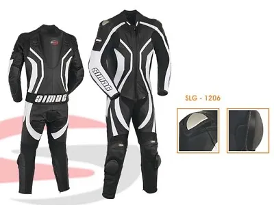 Motero Motorcycle Motorbike 1 Pieces Cow Hide Leather Racing Suit CE Armoured • $249.99