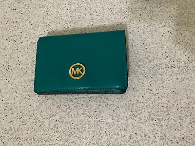 Michael Kors Turquiose Wallet • $45