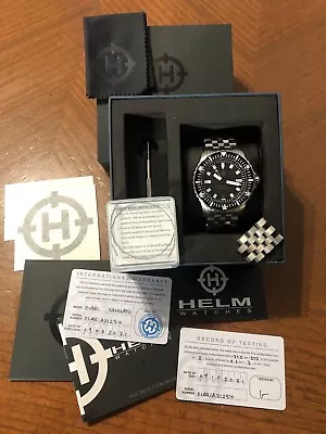 Helm Automatic Diver’s Watch. Seiko Movement • $345