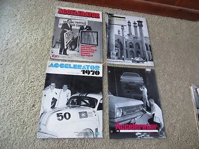 RARE NASCO GM HOLDEN PUBLICATION ACCELERATOR MAGAZINE X 4 No 2 No 3 No 4 No 6 HR • $95