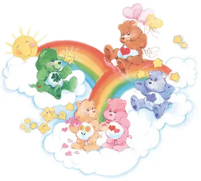 Care Bears 80s TV Iron On Tee T-shirt Transfer • £2.39