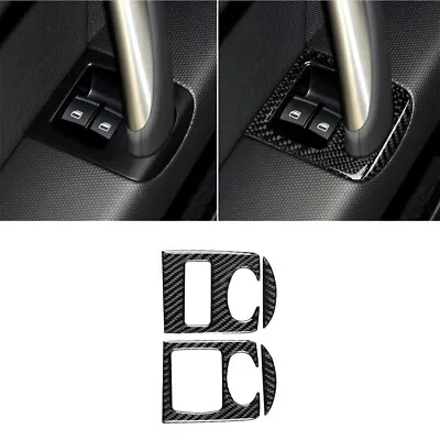 ​Carbon Fiber Window Lift Switch Button Cover For Audi TT 8N 8J MK123 TTRS 08-14 • $12.99