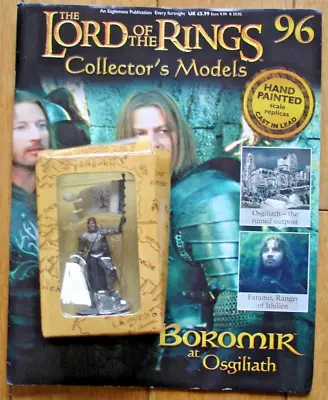 The Lord Of The Rings Eaglemoss Collector Model - Boromir At Osgiliath. (No96). • £6.50