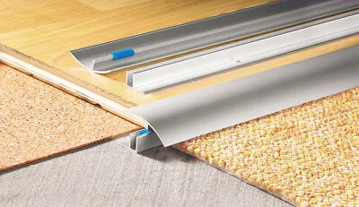 £8.99 • Buy Door Bars Threshold Strip Transition Trim TILES To Laminate Carpet 50mm X 900mm