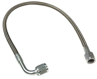 -3AN Straight X 90 Degree 72  Stainless Steel Braided Brake Line Hose  USA MADE  • $32.99
