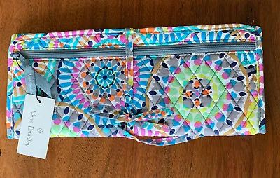 Curling Iron Flat Iron Cover Travel Vera Bradley Sunny Medallion Quilted New • $12.90