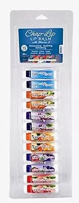 Chap-Lip Lip Balm Assorted Flavors With Vitamin E 24 Pack Display • $14.95