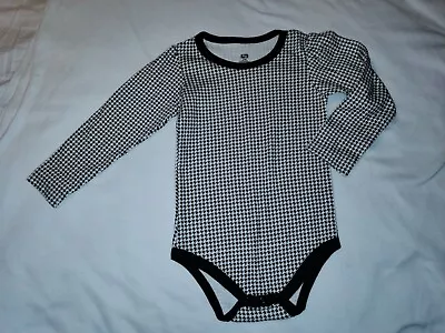 NWOT Hudson Baby Girl Long-Sleeve Bodysuits Houndstooth • $4