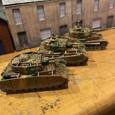 WWII GERMAN  1/72 Panzer1V  X 3 Psc • £60