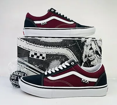 Vans Skate Old Skool Asphalt Pomegranate Men's Size 11.5 BRAND NEW • $64.98