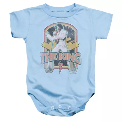 Elvis  Distressed King  Infant One Piece • $34.99