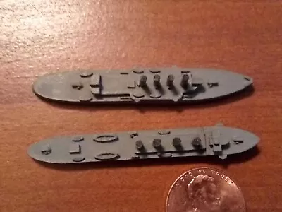 Panzerschiffe WWII Micronaut 1/2400 Scale Merchant Ships Painted • $5