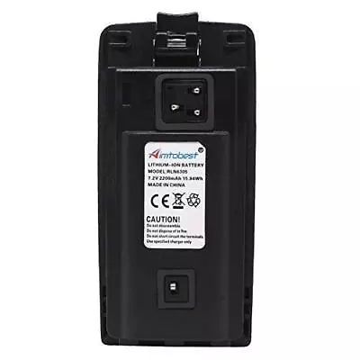 Aimto Rln6305 2200mah Liion Battery Compatible For Motorola Cp110 Rdm2070d Rdu20 • $42.64