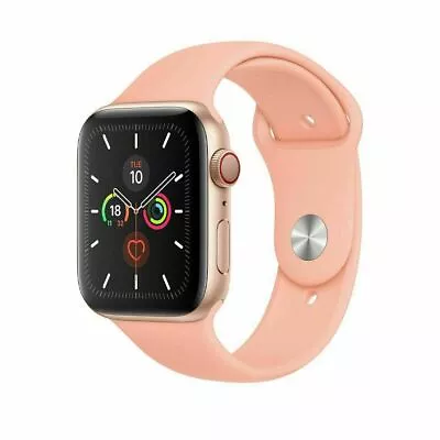 $5.95 • Buy For Apple Watch Silicone Replacement Strap IWatch Series 65432 Band 38 40 42 44m