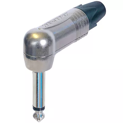 £5.14 • Buy Neutrik NP2RX Jack Plug 1/4  6.35mm 2 Pole TS Mono Right Angle Guitar Connector