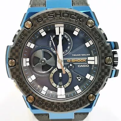 CASIO G-Shock G-Steel GST-B100XB-2AJF Carbon Black Solar Men's Watch New In Box • $787.58