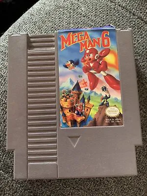 Mega Man 6 - NINTENDO NES - Cartridge Tested - Authentic • $54.99