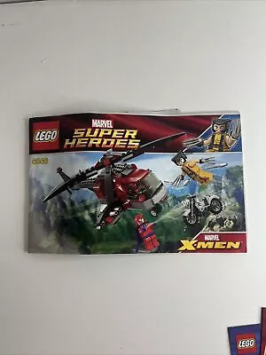 LEGO Marvel Super Heroes Set #6866 X-Men Instruction Manual Booklet • $15