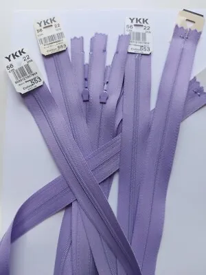YKK Closed End Zips Assorted Sizes And Colours SALE PRICE • £2.99