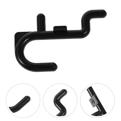  20 Pcs Peg Board Tool Utility Hooks Shelf Drill Cord Holder Plastic Coat Hanger • £8.58