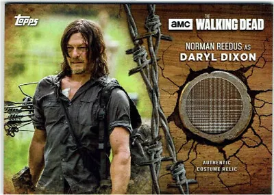 £24.99 • Buy Walking Dead Season 7 Topps Costume Relic R-DD Norman Reedus Daryl Dixon Shirt