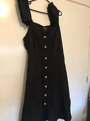 City Chic Button Up Black Dress Plus Size XXL • $24.90