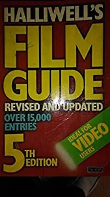 Halliwell's Film Guide Hardcover Leslie Halliwell • £3.34