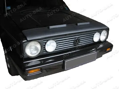 Hood Bra For VW Volkswagen Golf 1 Convertible BRA Rock Impact Protection Car Mask Tuning • $45.89