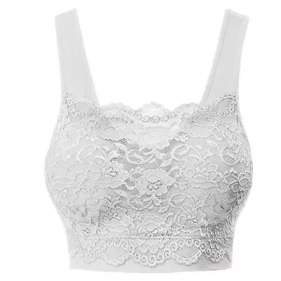 1pcs Milana Lace Sports Bra Flowers Cami Top Pads Women Underwear • $11.74