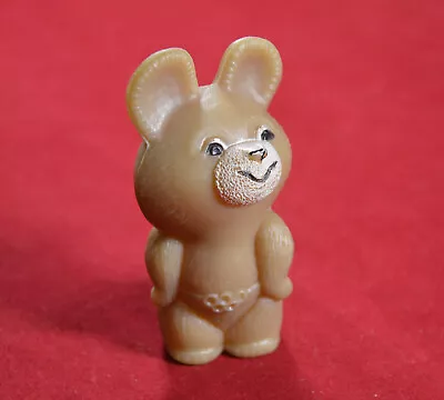 Vintage Misha Bear Plastic Figure 1980 Olympics Games Moscow • $27