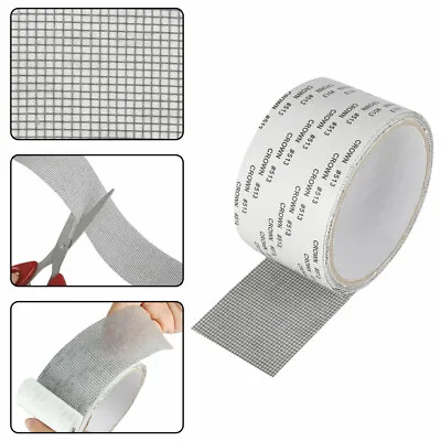 Screen Repair Tape Window Door Waterproof Patch Anti-Insect Mosquito Net Mesh • $7.80