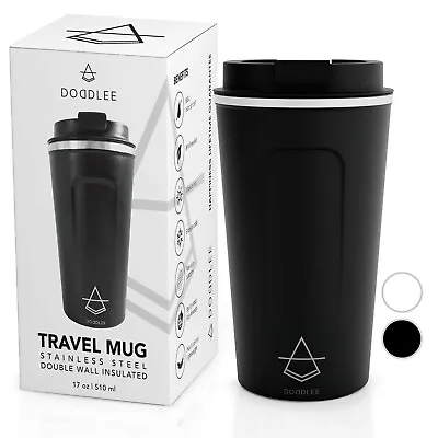 £8.90 • Buy Doddlee Reusable Food Grade Stainless Steel Double Wall Insulated Coffee Mug