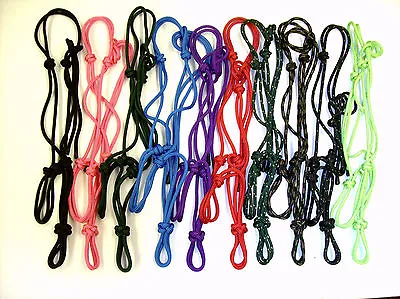 Cob/ Arab Size 1/4  Rope HALTER Yacht Rope  U Pick Color  • $14.50