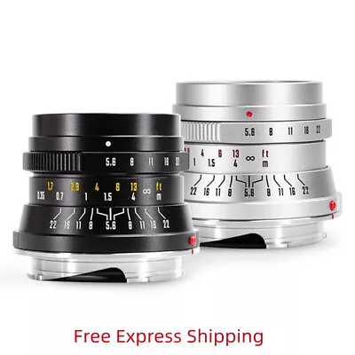 Zhongyi Mitakon Speedmaster 28mm F5.6 Full Frame Lens For Leica M X E RF Z L GFX • $269