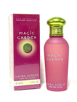 MAGIC GARDEN By LAURA ASHLEY Women Perfume 1.7oz-50ml EDP Spr DISCONTINUED (HE19 • $65.95