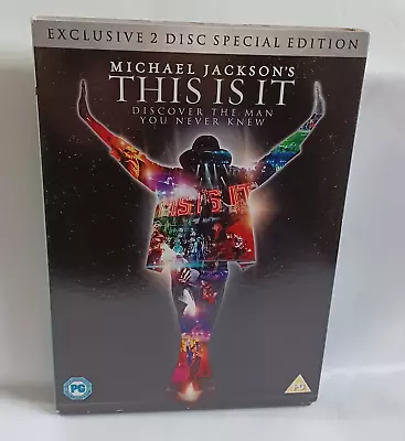 Michael Jackson  / This Is It DVD / 2 Discs / 3 X 3D Cards • £14.50