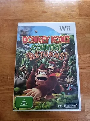 Donkey Kong Country Returns Nintendo Wii With Manual • $25