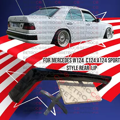 W124 C124 A124 For Mercedes 85-93 Rear Frp Lip Splitter For Wald Type • $100