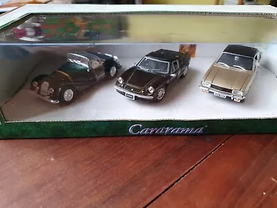 Cararama 035321 Set Of 3 Cars Morgan Lotus Capri MkI Scale 1:43 O Gauge • £18.95