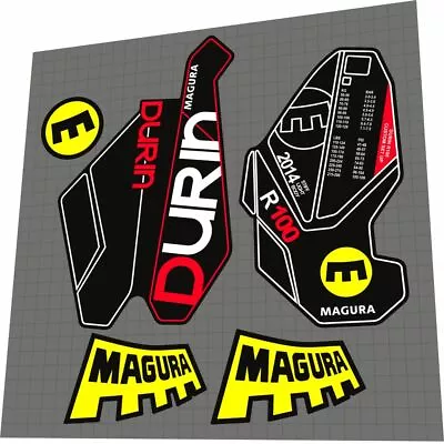 2011 Magura Durin R100 Laminated Fork DECAL SET • $33