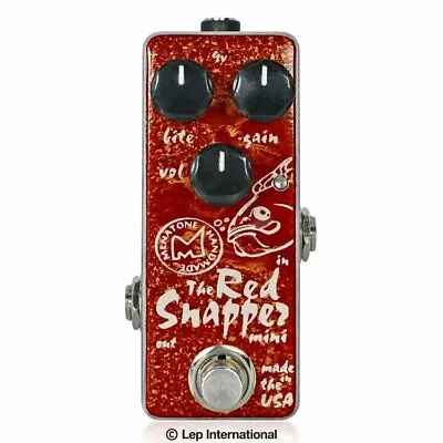 Menatone Red Snapper Mini Guitar Effects Pedal From Japan • $283